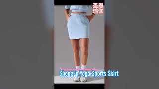 ShengEn Yoga Sports Skirt Five optional colors