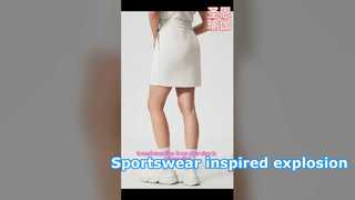Sportswear inspired explosion This is a ShengEn yoga sports skirt